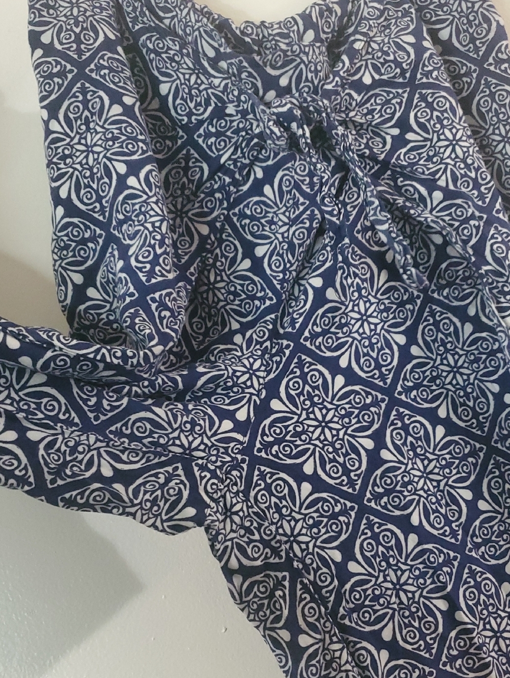 LaBlanca Navy & White Mandala Strappy Mio One-Piece Swimsuit & Pants Size 6 Sm - Picture 10 of 16